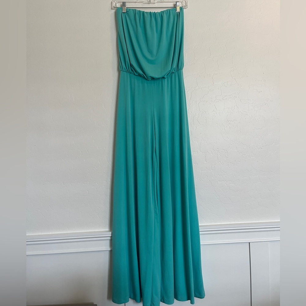 Teal jumpsuit